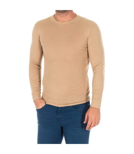 Long-sleeved T-shirt with half-high collar 1625-H man