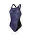 Maillot De Bain 1 Pièce Motif/style Imprimé Serpent Femme Noir Bleu Imprimé Serpent Speedo-2