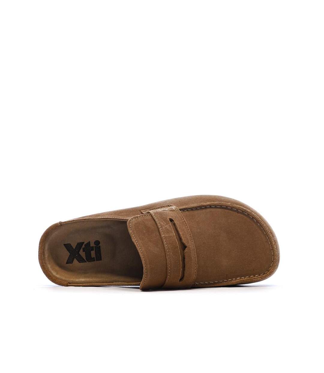 Sabots camel femme xti sabots naples-4