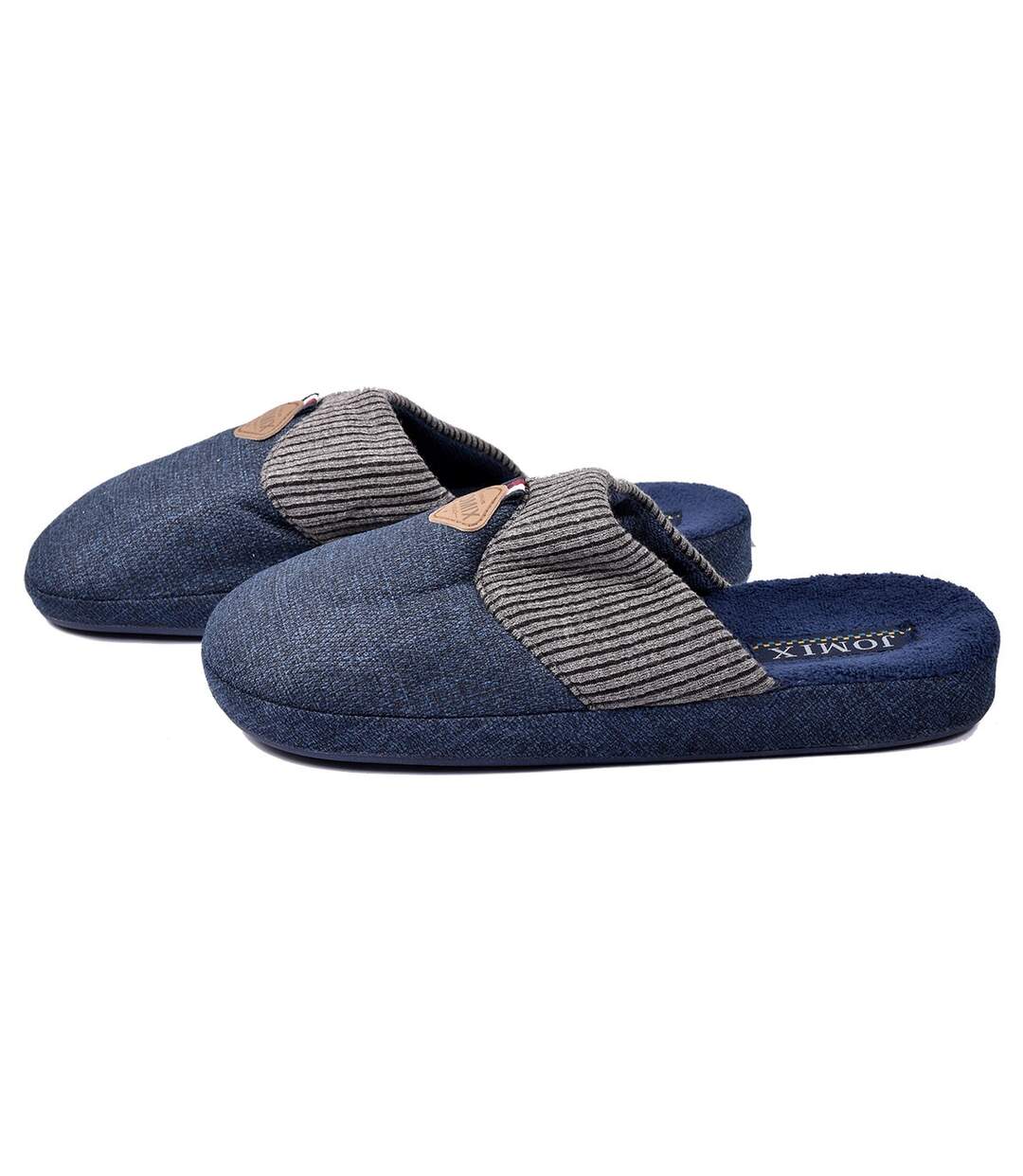 PANTOUFLE Homme PREMIUM MU6000 MARINE-1