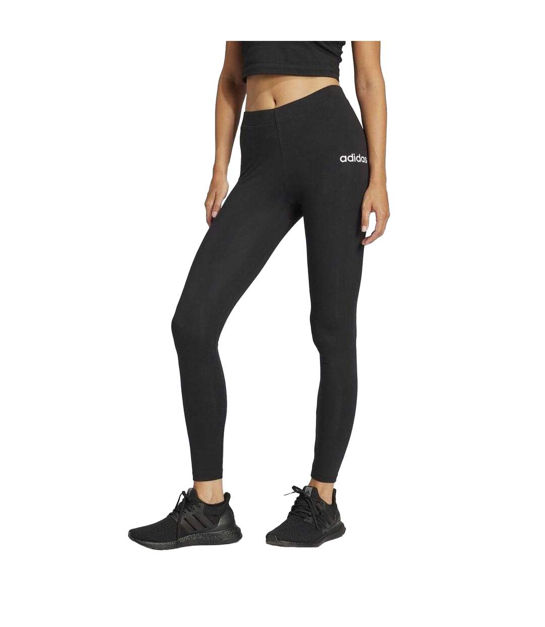 Legging Essentials Femme Noir Adidas-4