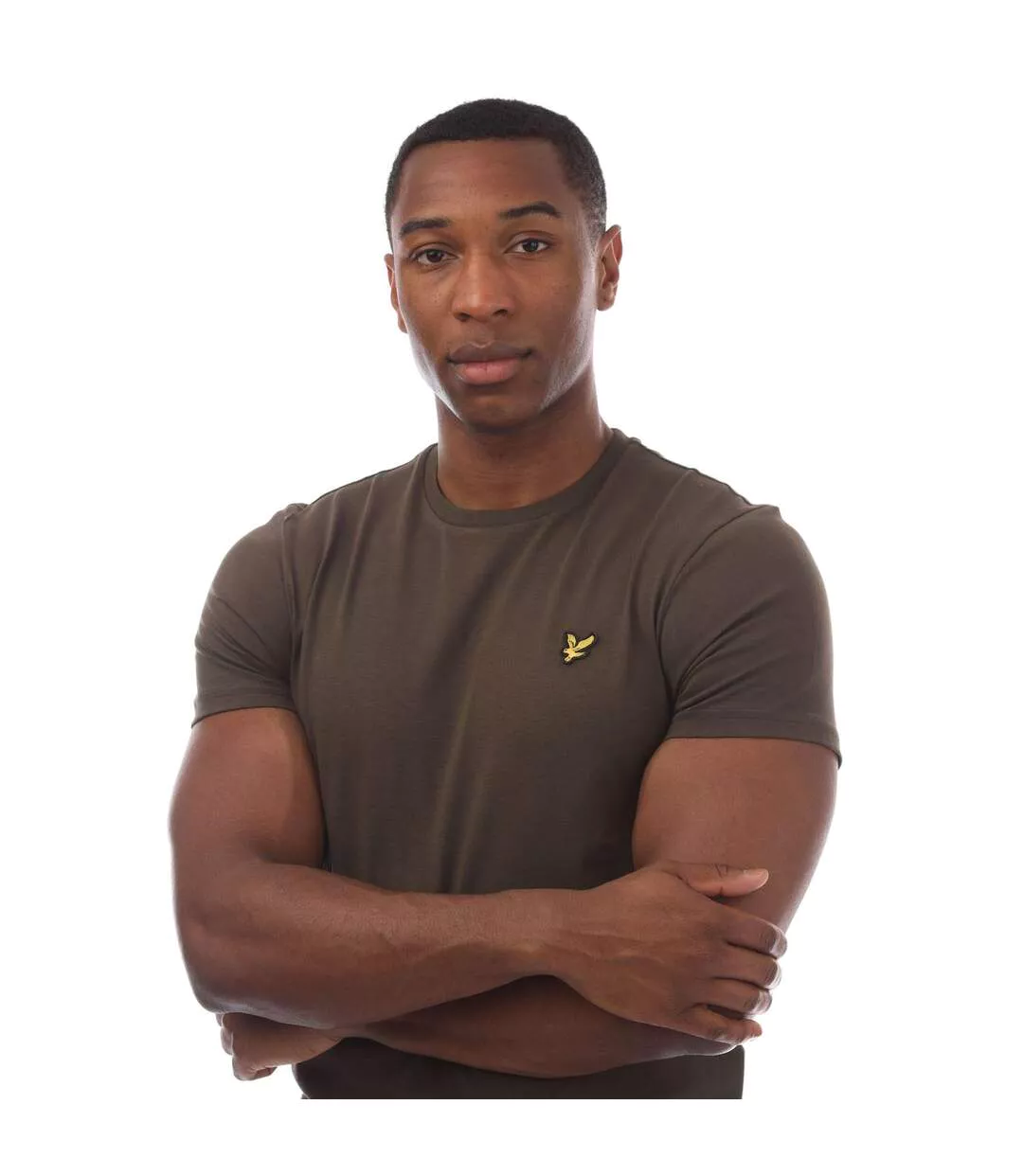 T-shirt Uni Homme Olive Lyle & Scott-2