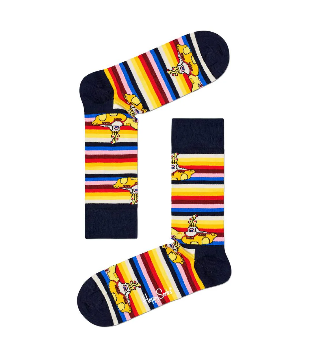 1 Pack Mens Official Licensed The Beatles Novelty Socks-3