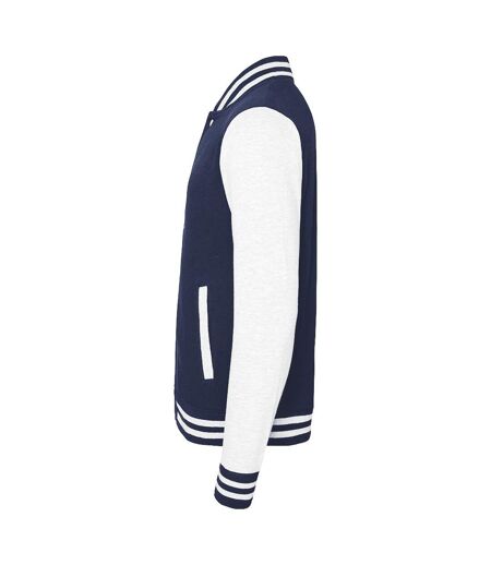 Veste hommes bleu marine/blanc Awdis