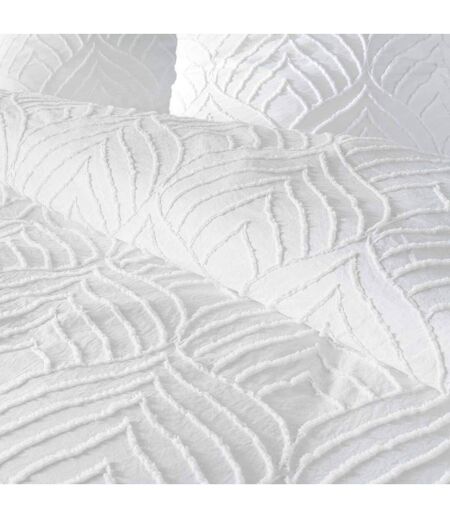 Parure de Lit 3 Pièces Heltie 260x240cm Blanc