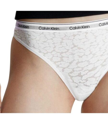 String Motif/style Lacets Modern Femme Blanc Calvin Klein