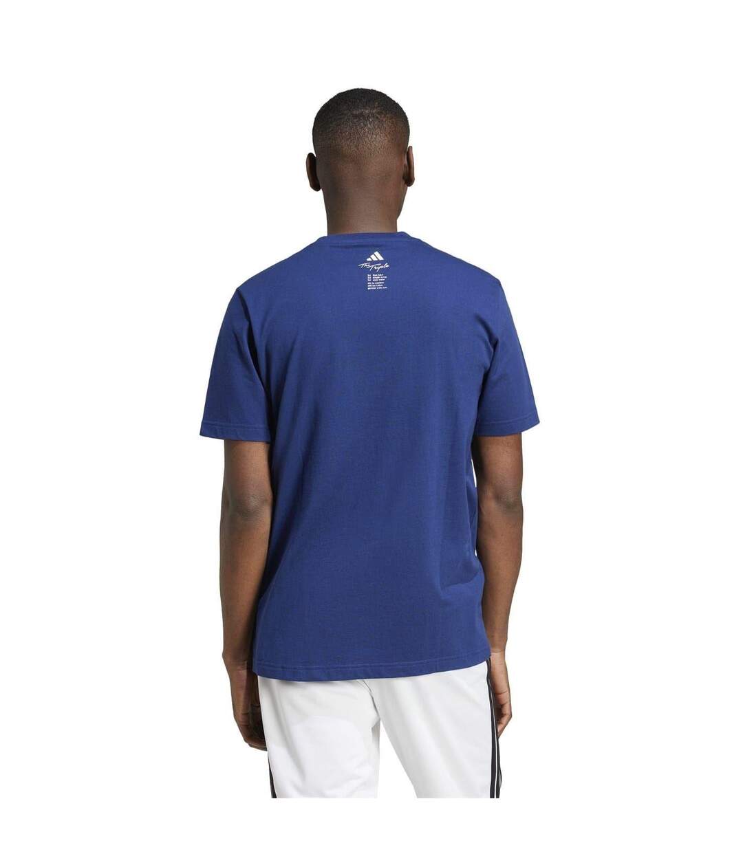 T-shirt The Triple Lemonade Homme Bleu Foncé Adidas-3