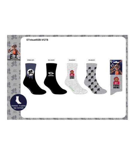 Chaussettes Pack HOMME E.T L'EXTRATERRESTRE - Pack de 4