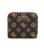 Portefeuille marron femme guess laurel slg small-1