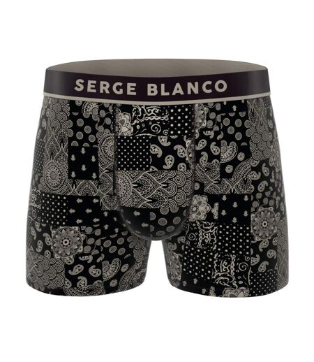 Lot de 3 boxers homme Sublimation Serge Blanco