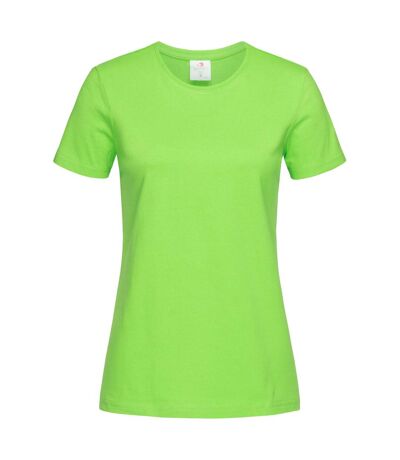 Womens/ladies classic tee kiwi Stedman