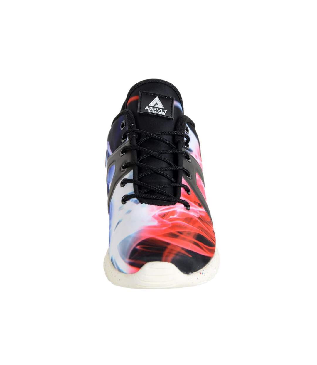 Basket Asfvlt Super Photo Noir Rouge Bleu Smoke-4