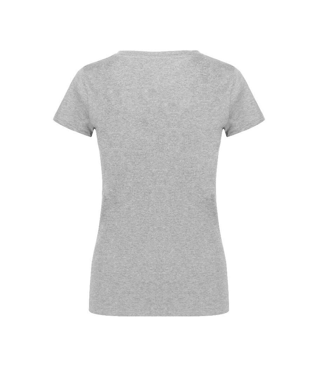 T-shirt Femme Gris Chiné X.O By Promodoro-2