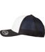 Casquette Trucker The Classic Retro Blanc Noir Yupoong-3