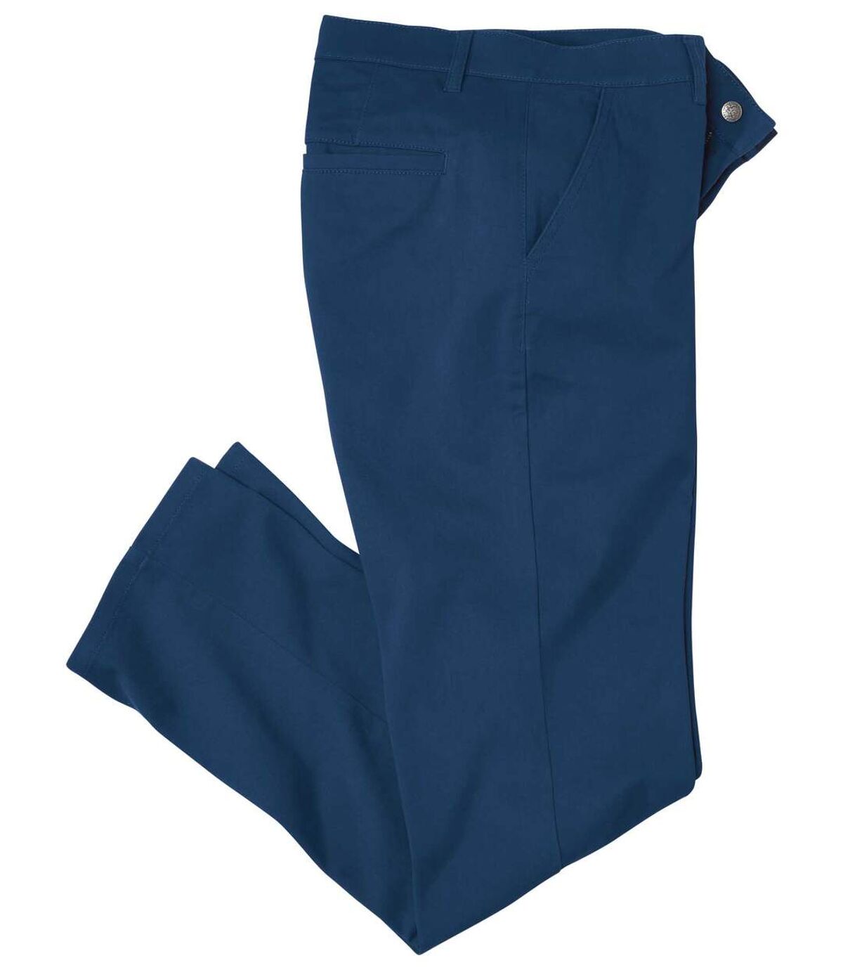 Men's Blue Stretch Chino Pants Atlas For Men