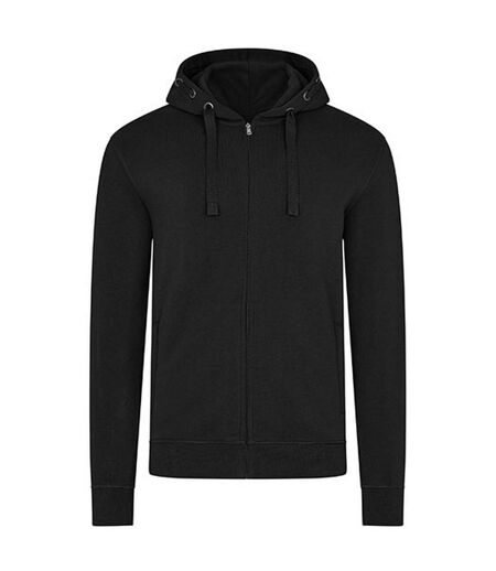 Veste À Capuche Premium Homme Noir HRM
