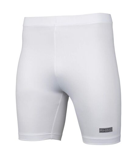 Short base layer homme blanc Rhino