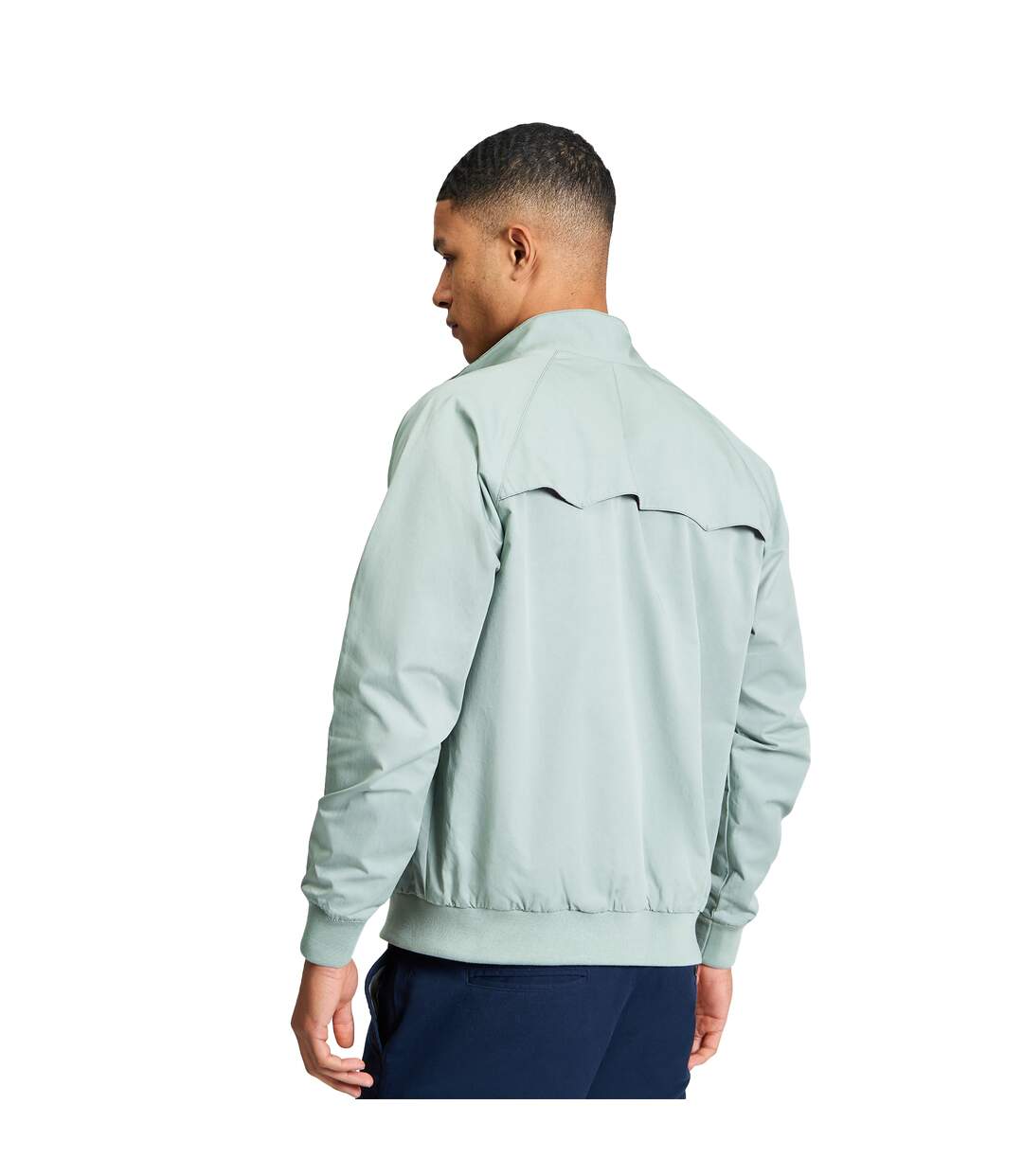 Veste Motif/style Signature Harrington Homme Vert De Gris Ben Sherman-3