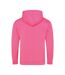 Sweat À Capuche Electric Adulte Rose Électrique Awdis-2