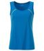 Débardeur running respirant - Femme - JN493 - bleu vif