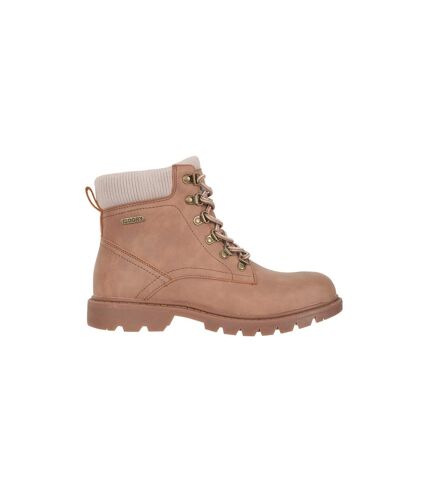 Womens/ladies vienna waterproof boots light brown Mountain Warehouse