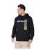 Sweat à capuche ss25 homme noir / jaune or Lambretta-3