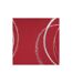 Nappe Imprimé Métallisé Bully 150x300cm Rouge-2