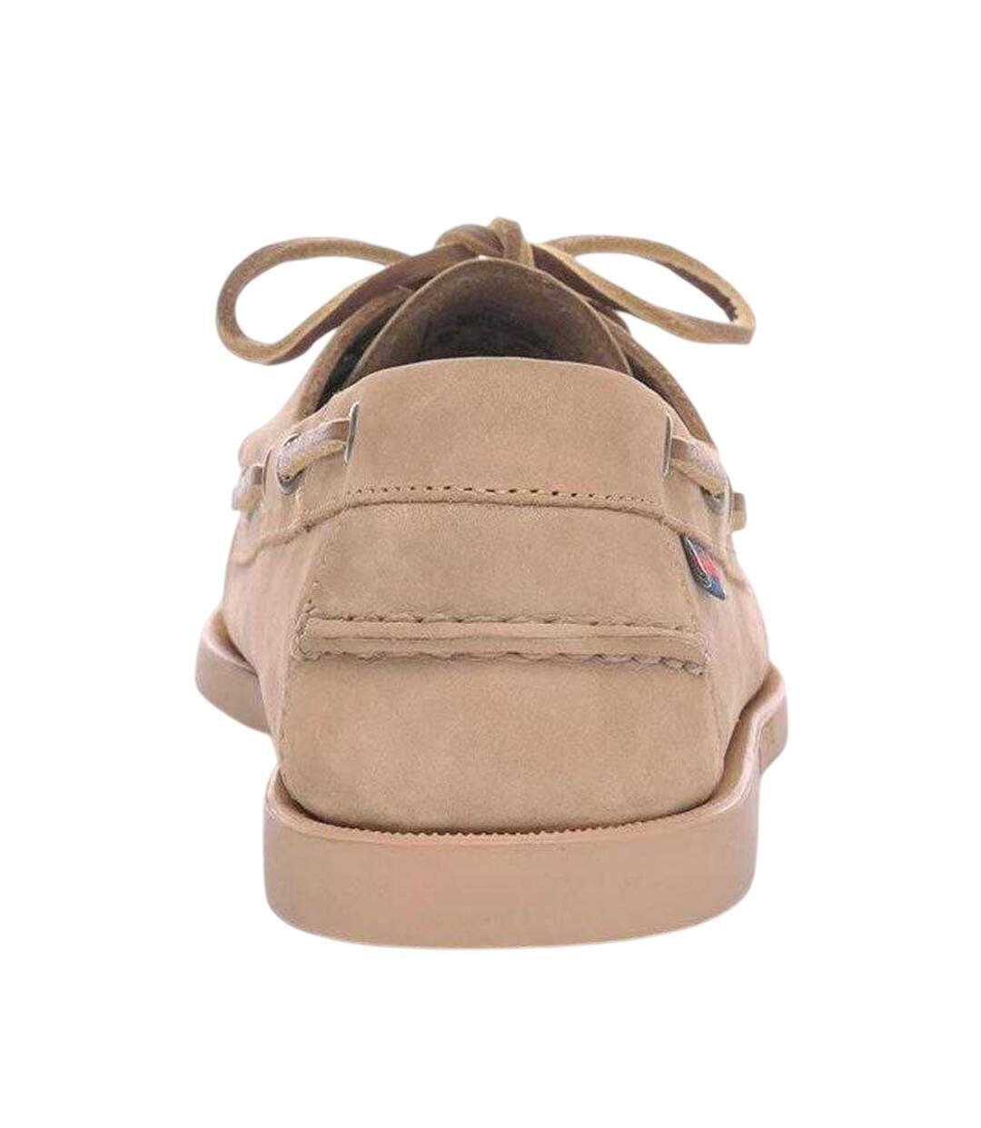Chaussures Bateau Dockside Portland Homme Beige Brut Total Sebago-2
