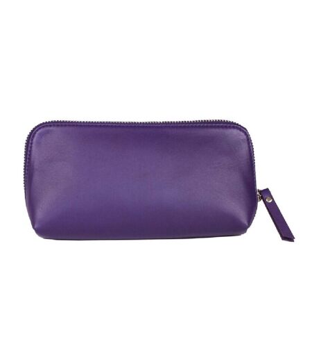 Eastern Counties Leather Womens/Ladies Avril Make Up Bag (Purple) (One Size)