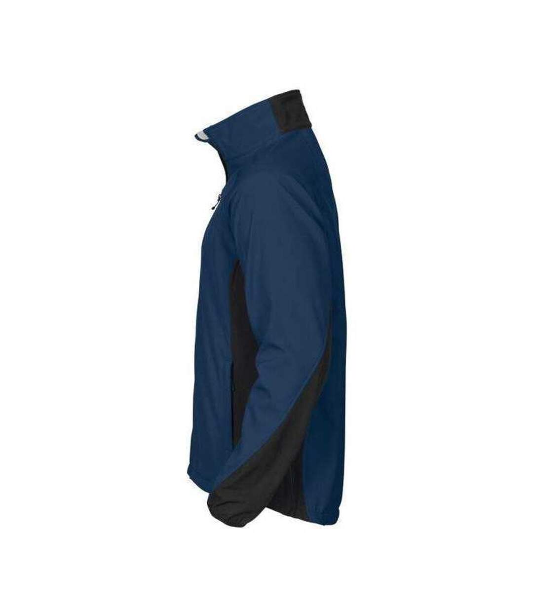 Mens Prio 2422 Soft Shell Jacket Navy Projob-3