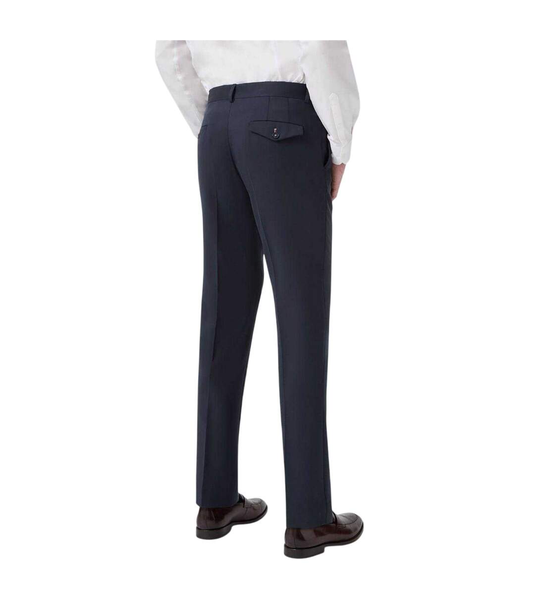 Pantalon Habillé Mariage Homme Bleu Marine Twisted Tailor-3