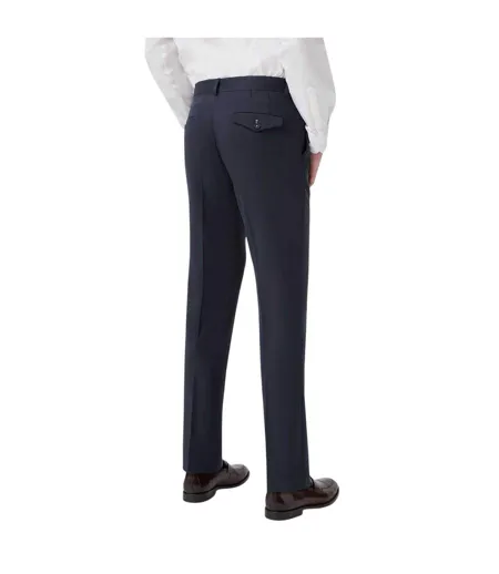 Pantalon Habillé Mariage Homme Bleu Marine Twisted Tailor