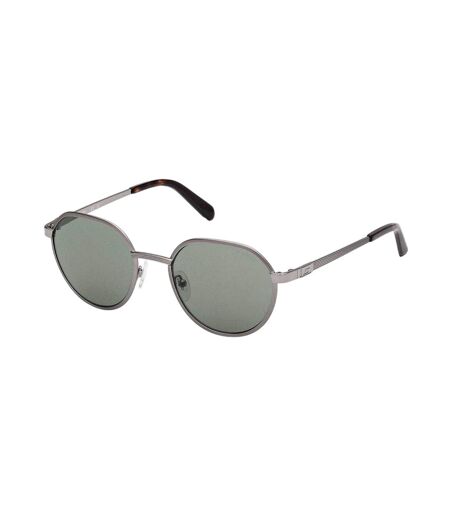 Lunettes De Soleil Motif/style Arrondi Adulte Taille Unique Argenté Foncé Guess