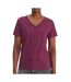 T-Shirt bordeaux femme calvin klein jeans archive lv047b205g-1