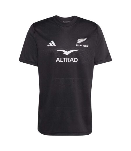 Mens New Zealand All Blacks Jersey All Black Adidas