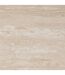 Table basse en bois effet travertin ANAYA - Beige-4