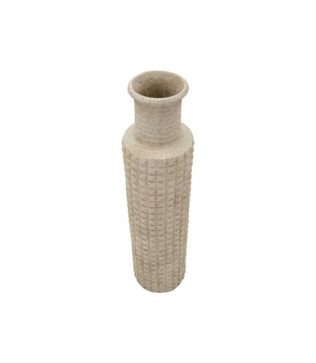 Vase Design Effet Sable Sand 97cm Beige