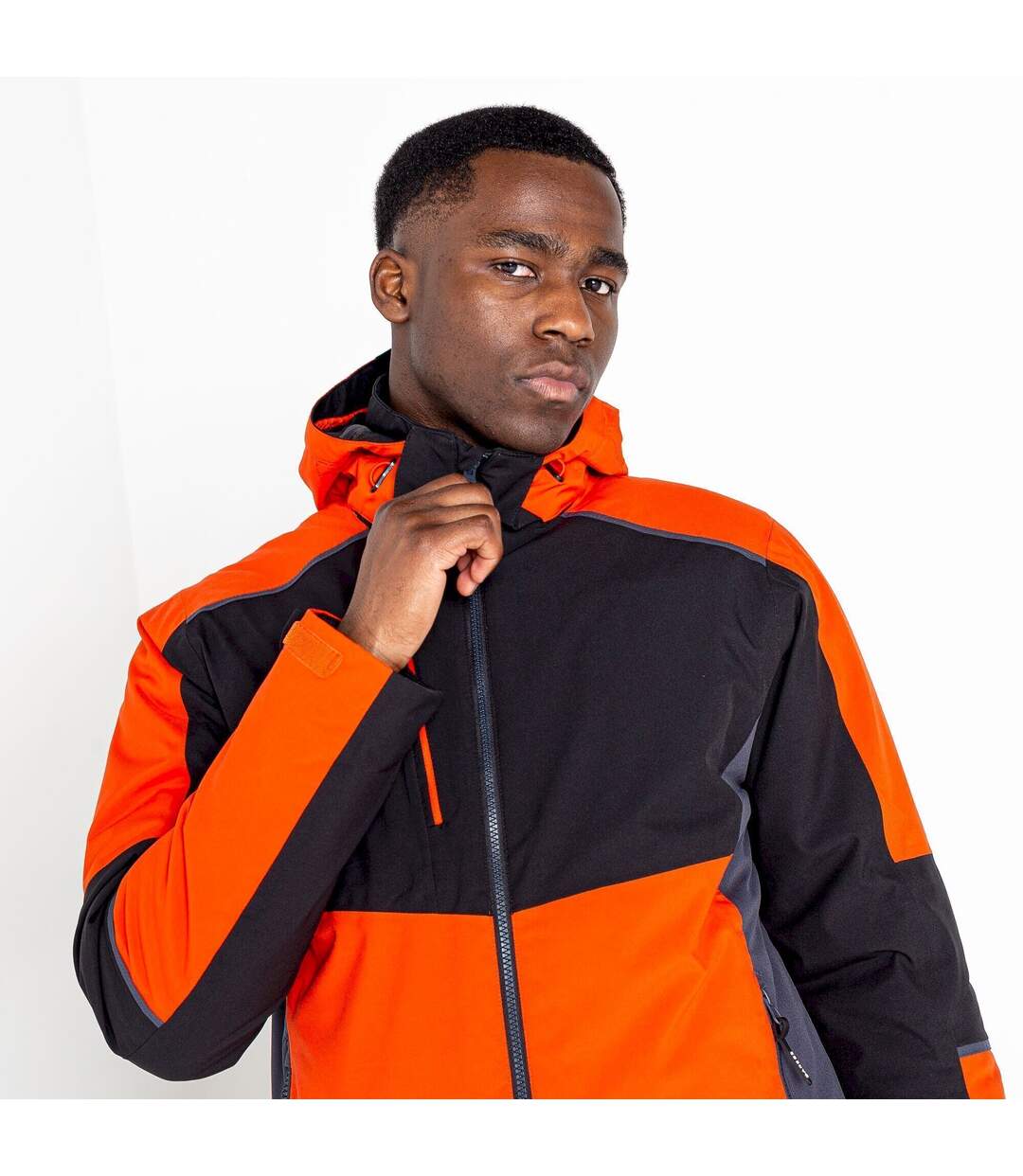 Blouson de ski emulate homme orange foncé / noir Dare 2B-4