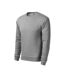 Sweat Essential Homme Gris Malfini-3
