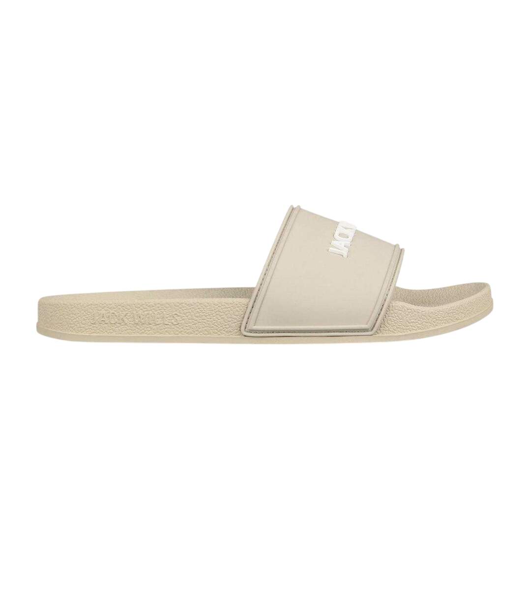 Mens Logo Sliders Off White Jack Wills-1