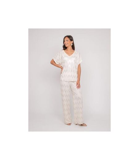Top col v motifs FERIDE - Dona X Lisa