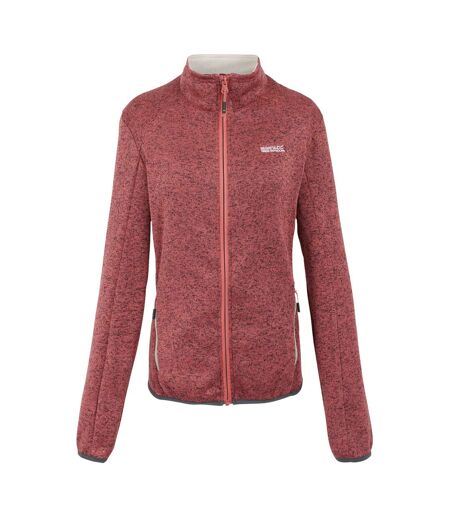 Veste polaire newhill femme pêche foncée / vanille clair Regatta