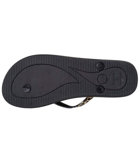 Isotoner Tongs femme semelle confortable et légère, sandale de plage, piscine