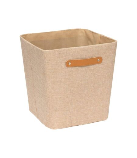 Boîte de Rangement Déco Roundy 31cm Beige