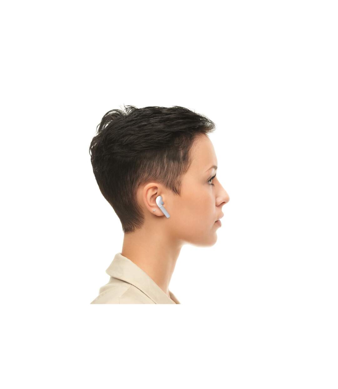 Écouteurs Sans Fils Earbox Power 17cm Blanc-4