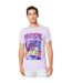 T-shirt Wonderful Homme Lilas Mister Tee-1