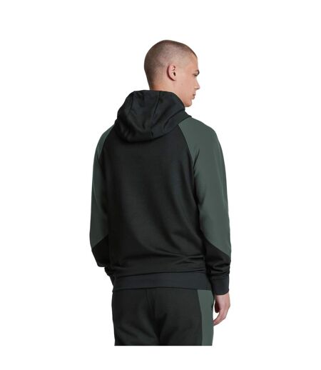 Sweat à capuche homme noir vif / graphite Lyle & Scott Lyle & Scott