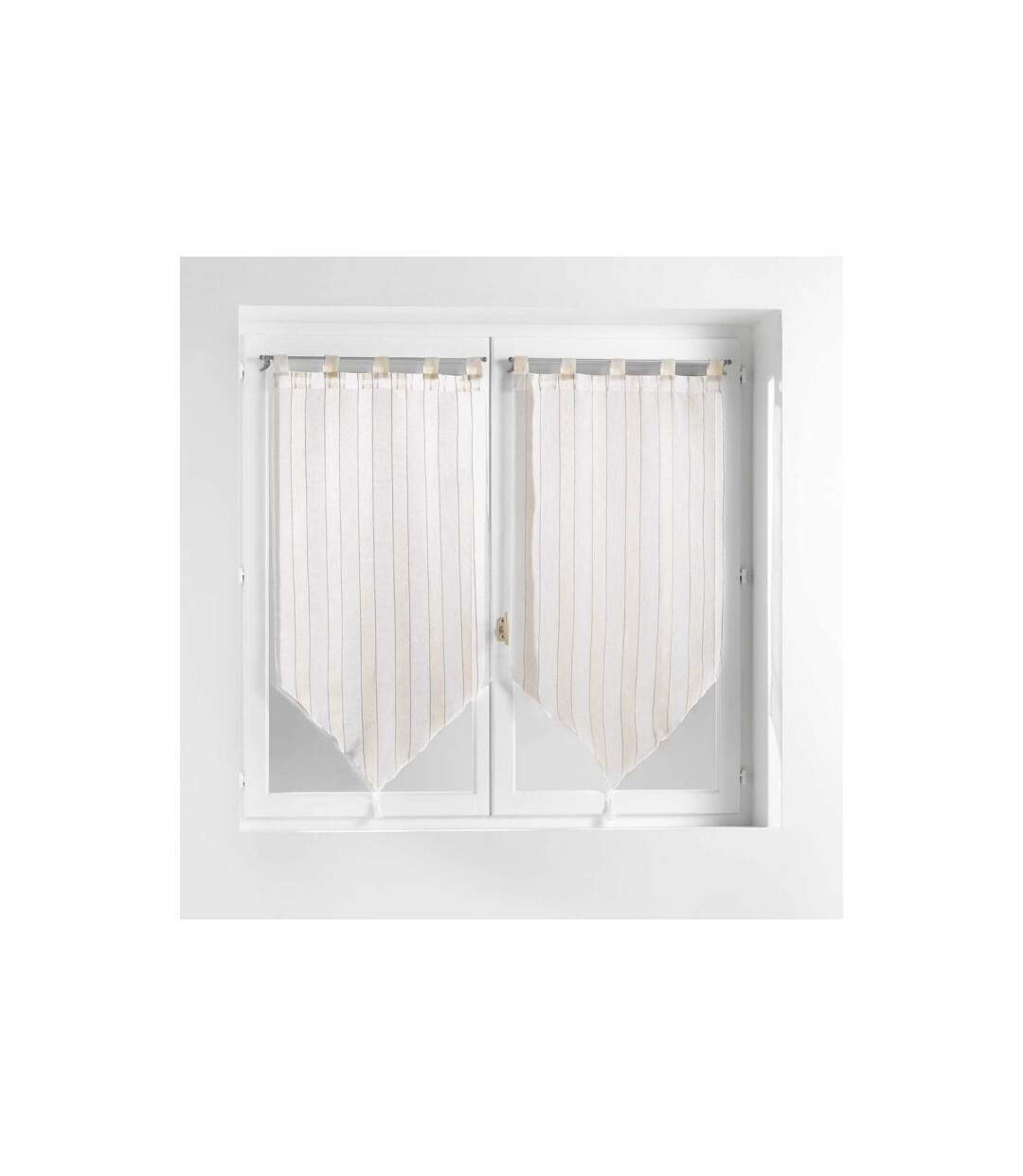 Paire de Voilages Charlize 60x120cm Naturel-1