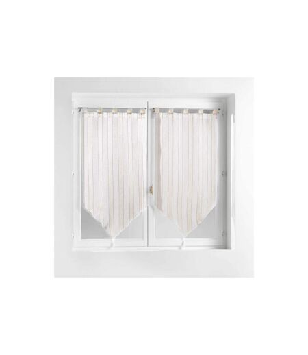 Paire de Voilages Charlize 60x120cm Naturel