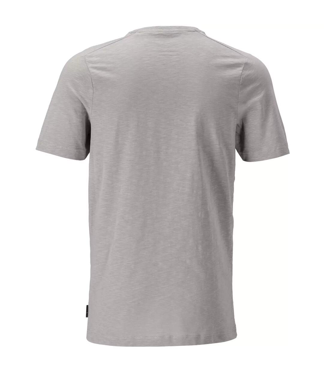T-shirt Manches Courtes Customised Homme Gris Argenté Mascot-2